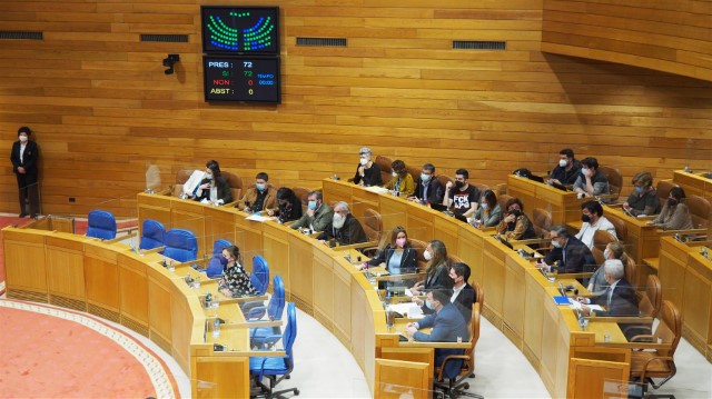 Proposicións non de lei aprobadas polo Pleno do Parlamento de Galicia o 24 de marzo de 2021